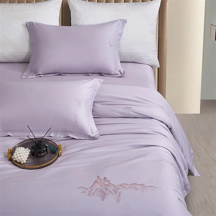 Embroidered Four-piece Bedding Set best